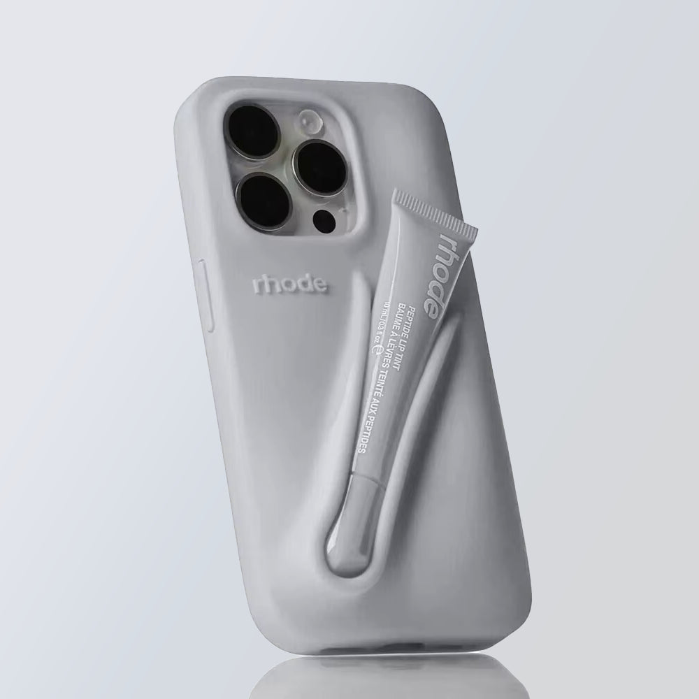 Solid Color Rhode Phone Case Soft Lip Case