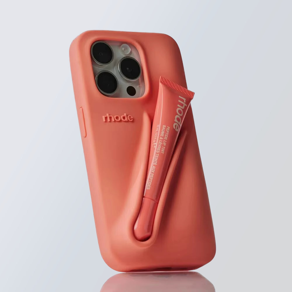 Solid Color Rhode Phone Case Soft Lip Case