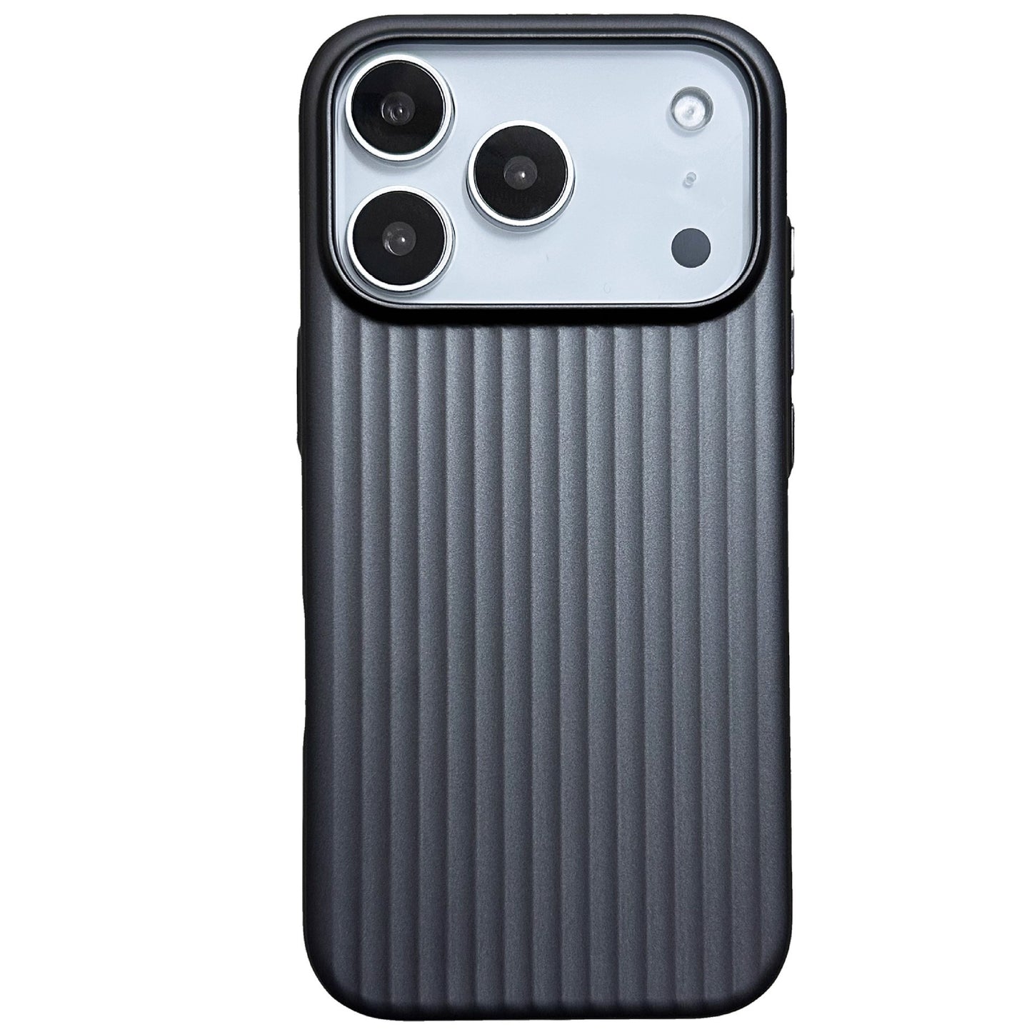 Metallic Stripe iPhone Case Slim Matte Grip Protective Cover