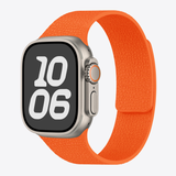 Lychee Texture Magnetic Silicone Band for Apple Watch