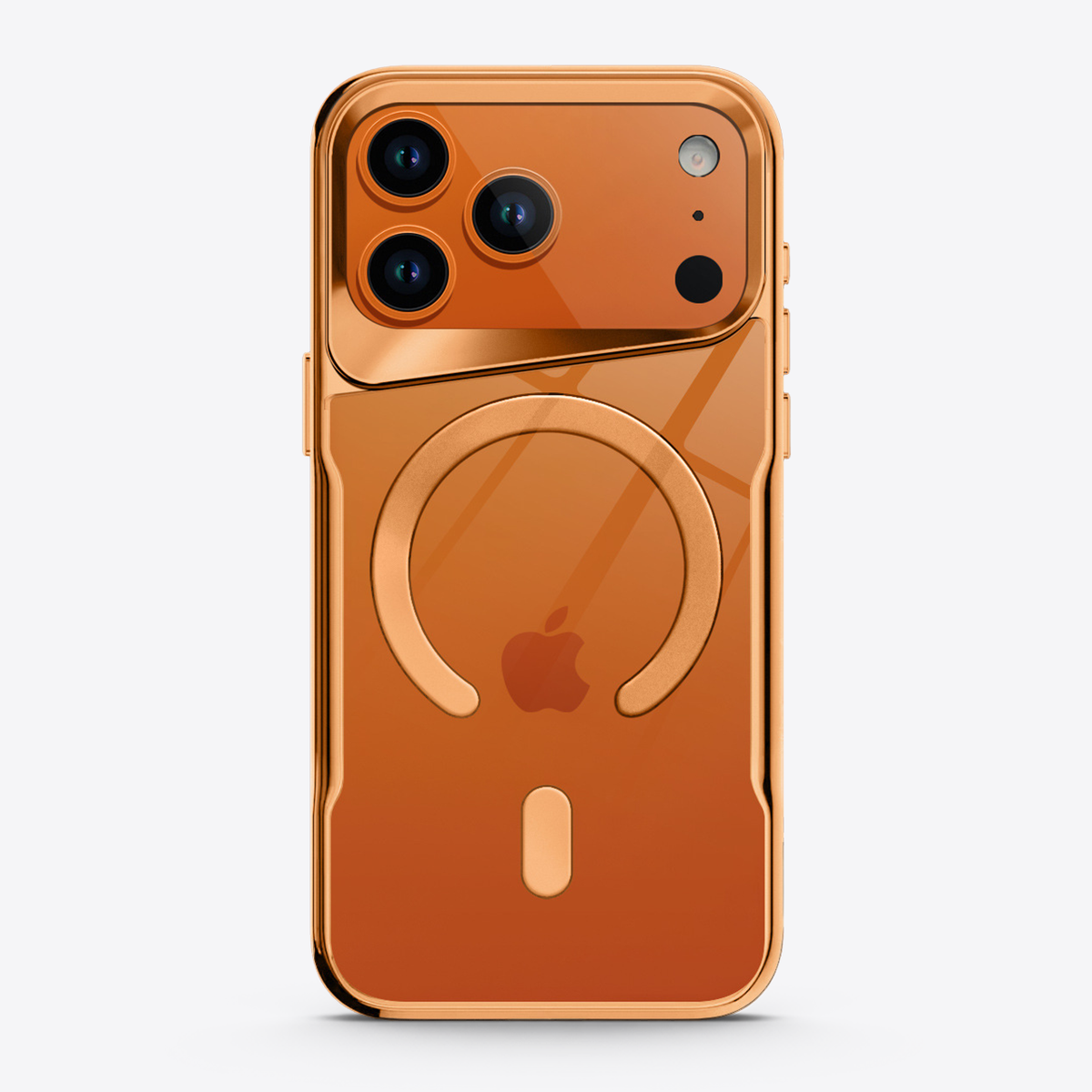 Magnetic Clear Shockproof Case for iPhone