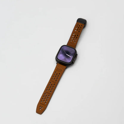 Perforated Leather Magnetic Band for Apple Watch