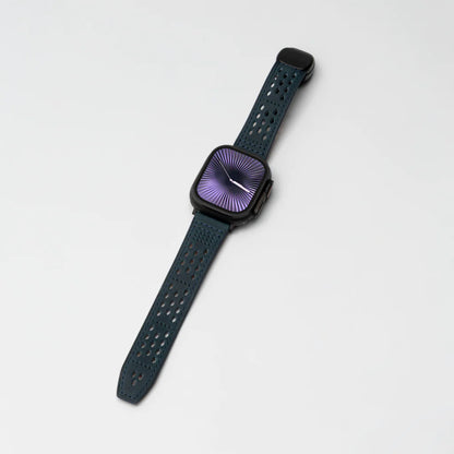 Perforated Leather Magnetic Band for Apple Watch