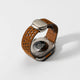 Brown-Silver Hardware