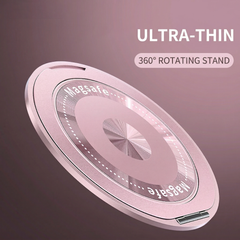 360° Magnetic Ring Stand – Ultra Slim MagSafe Grip & Kickstand for iPhone
