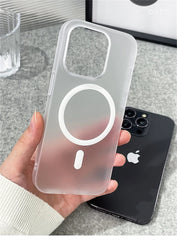 Ultra Thin Matte Magnetic Case for iPhone