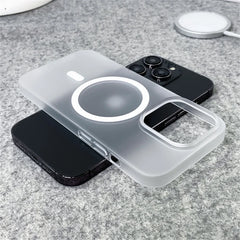 Ultra Thin Matte Magnetic Case for iPhone