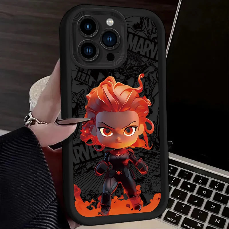 Marvel Iron Man & Spider-Man Phone Case for iPhone