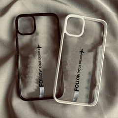 Airplane Route iPhone Case