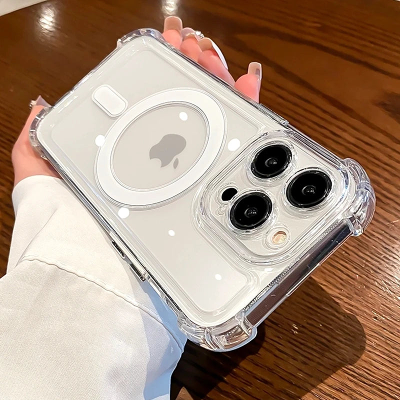 Magnetic Clear Case for iPhone