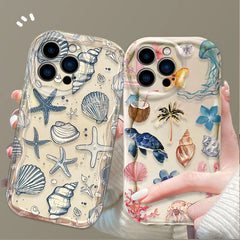 Marine Life 3D Wave Phone Case