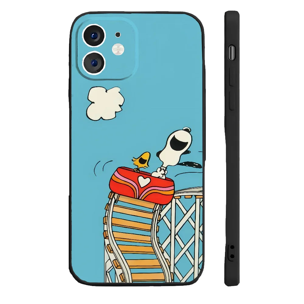 Anime Snoopy Soft Silicone Phone Case