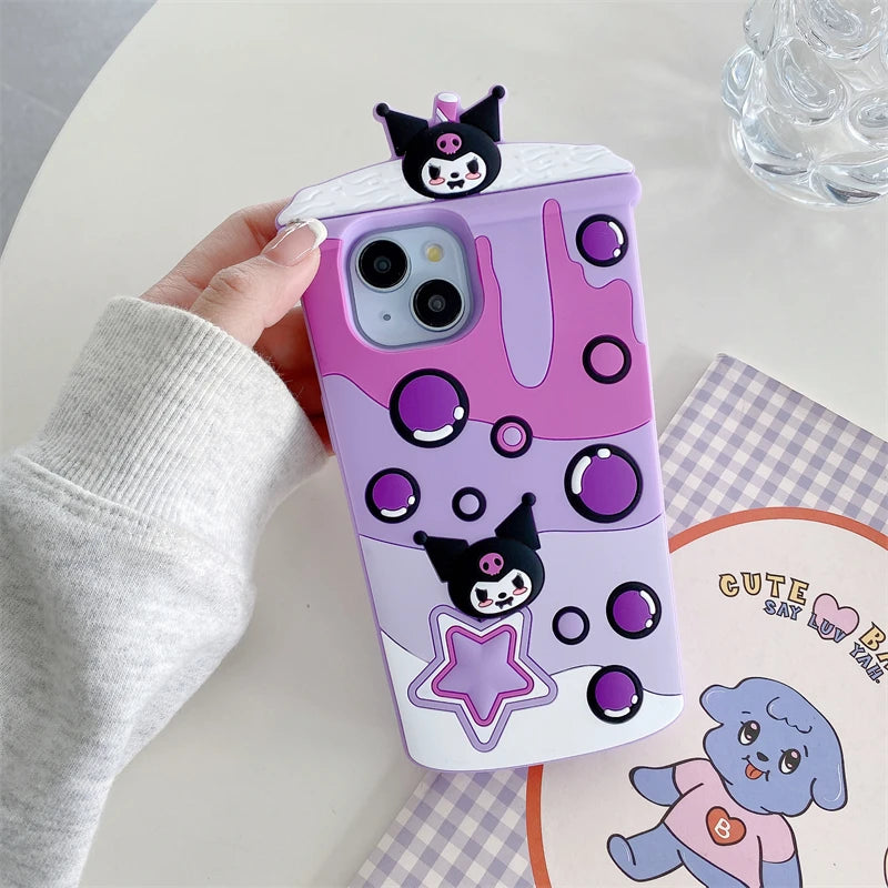 3D Hello Kitty & Friends Summer Case for iPhone