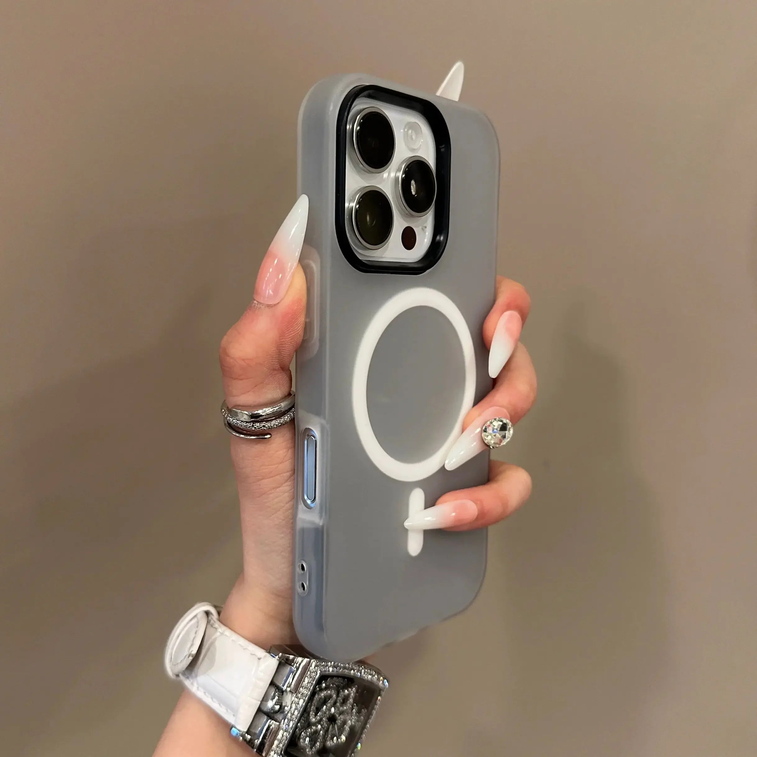 Candy Color 2-in-1 Magsafe Phone Case for iPhone