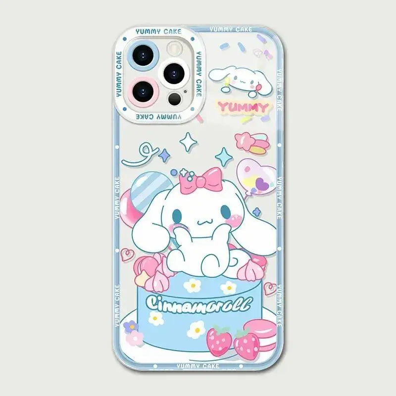 Sanrio Kuromi Pochacco Cinnamoroll Phone Case for iPhone