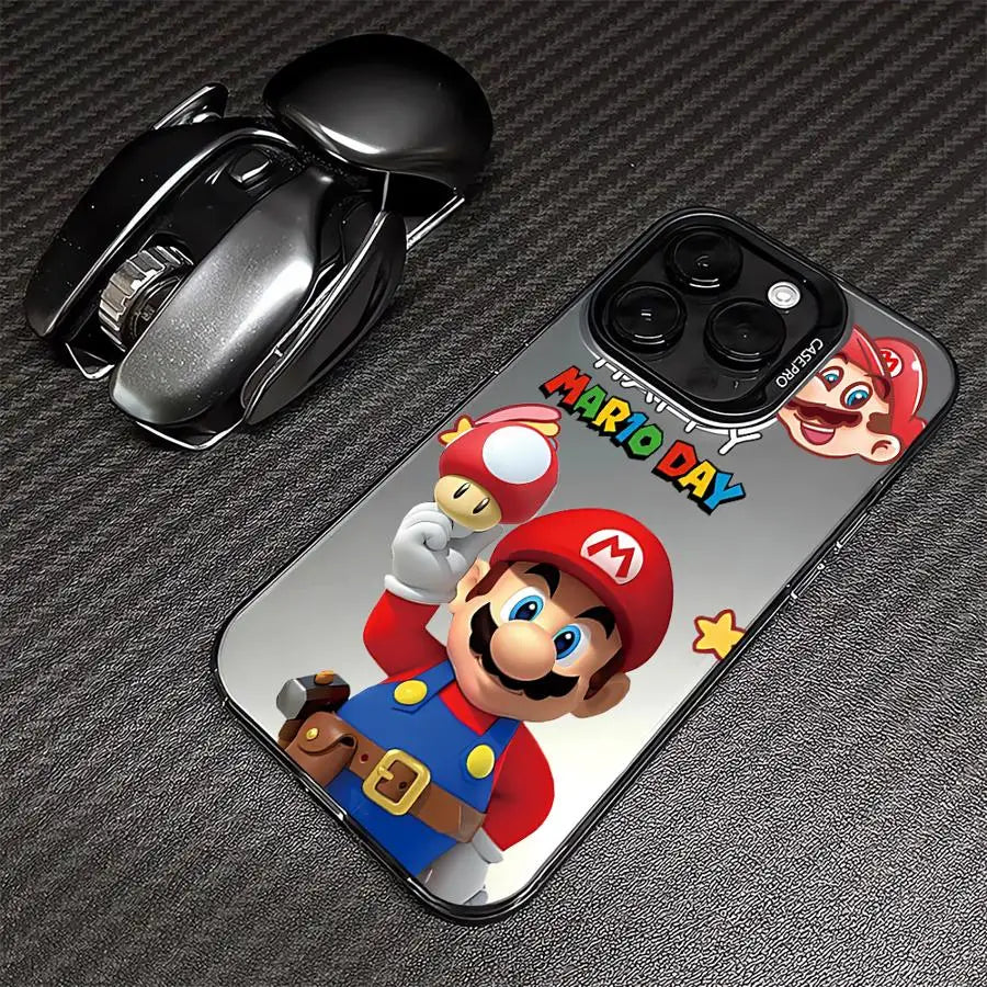 Supers M-Marios Cartoon Phone Case for iPhone