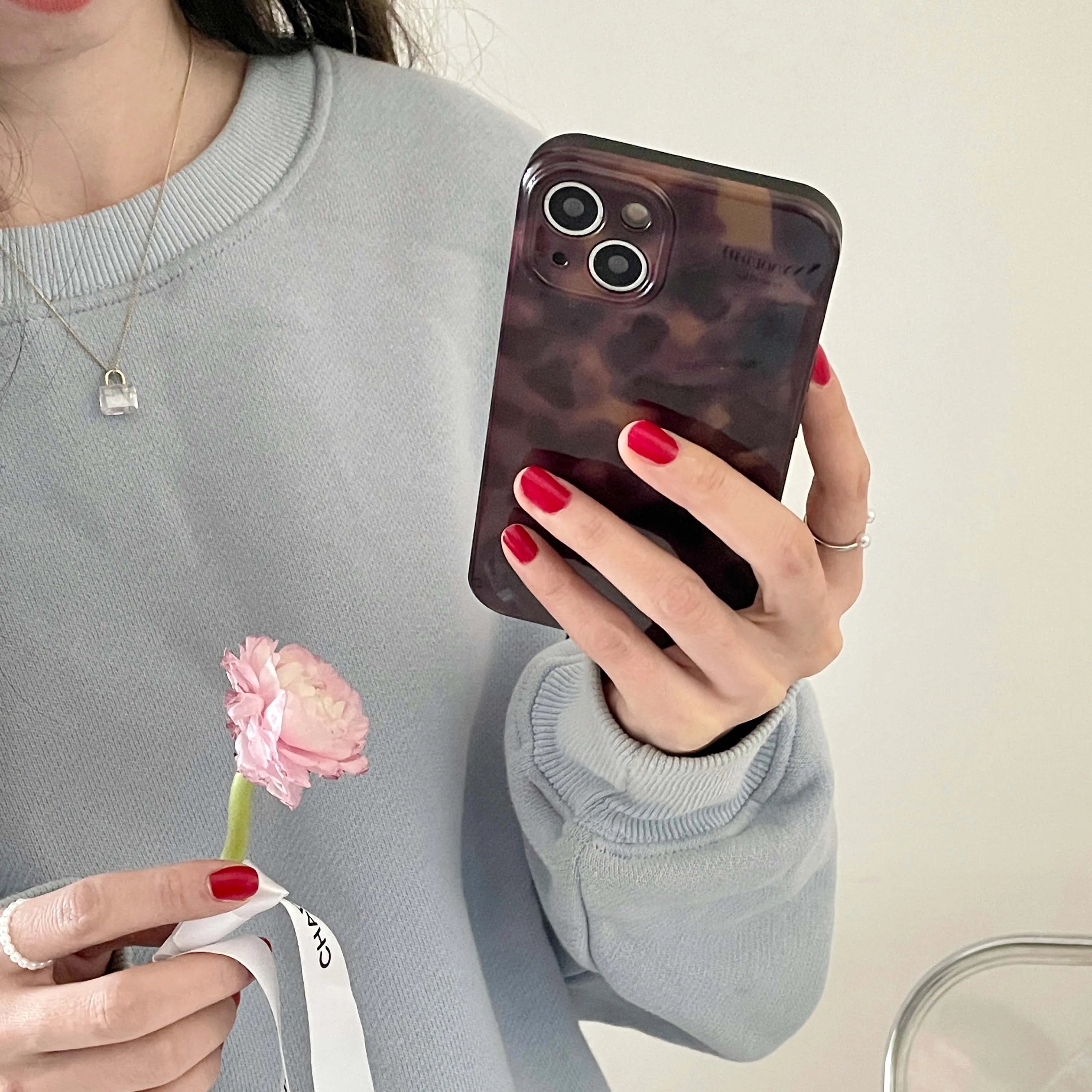 Amber Silicone Case for iPhone