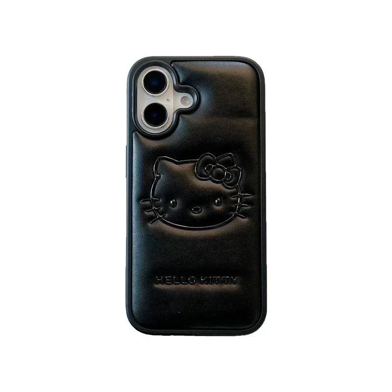 Sanrio Hello Kitty Embossed Leather Phone Case
