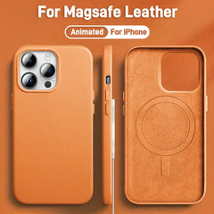 Magnetic Leather Case