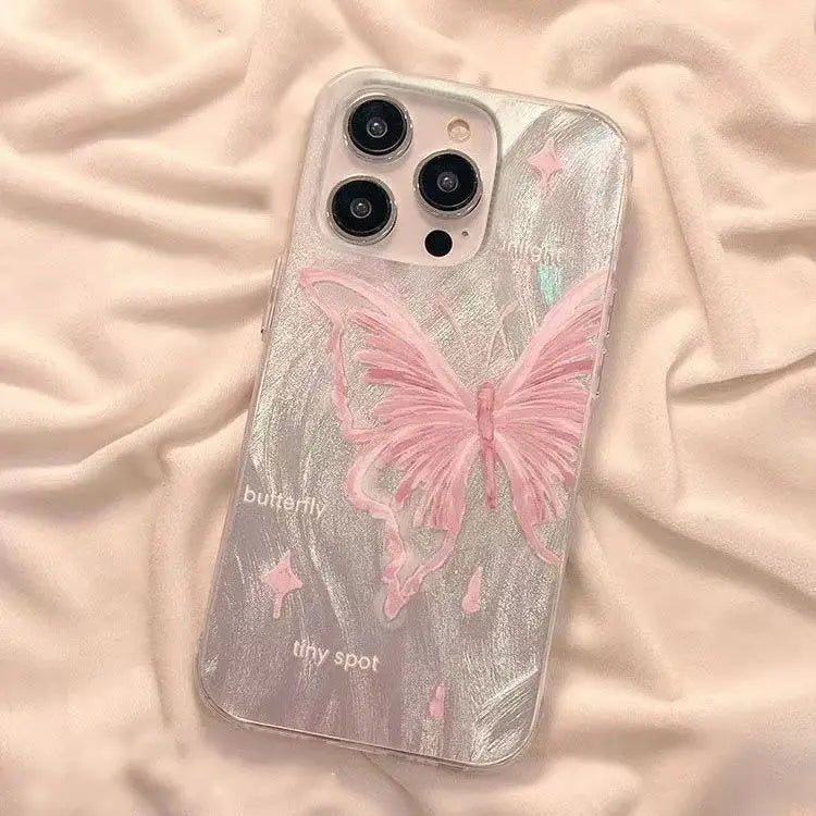 Butterfly Pattern Phone Case for iPhone