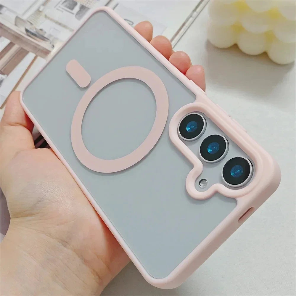 Frosted MagSafe Case for Samsung