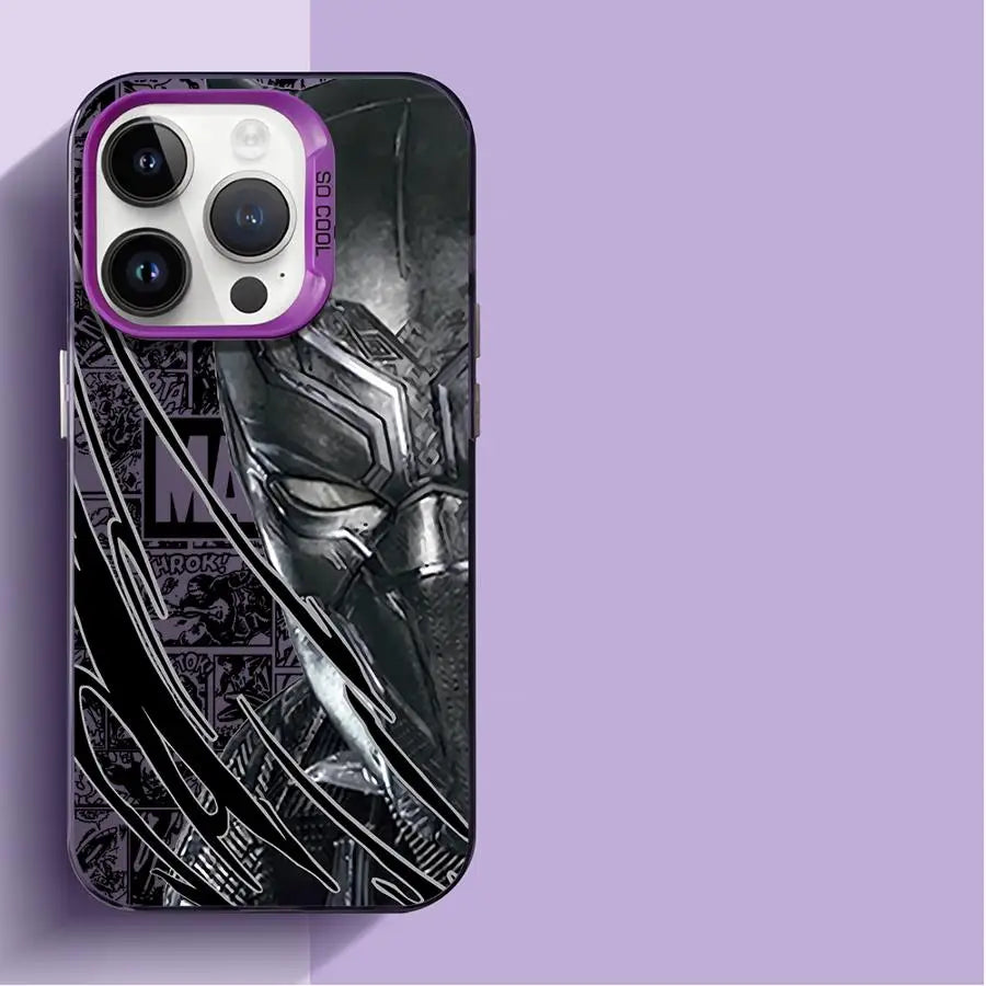 Spider-Man Half Face Soft iPhone Case