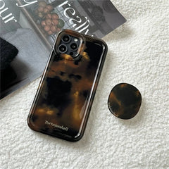 Amber Tortoiseshell Holder Phone Case