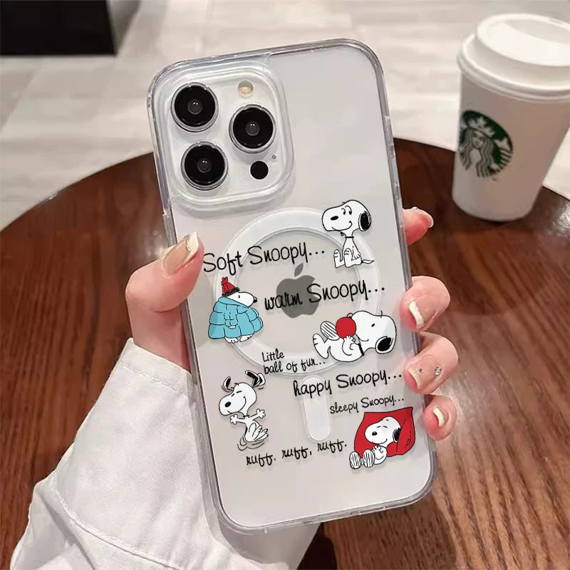 Snoopy Magnetic Samsung Phone Case