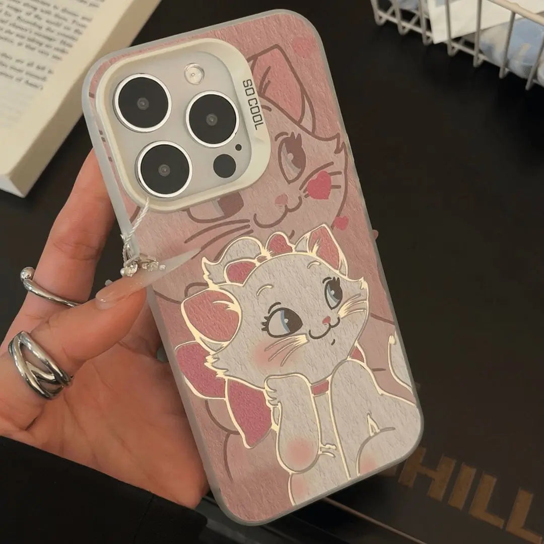Tom & Mary Cat Couple iPhone Case