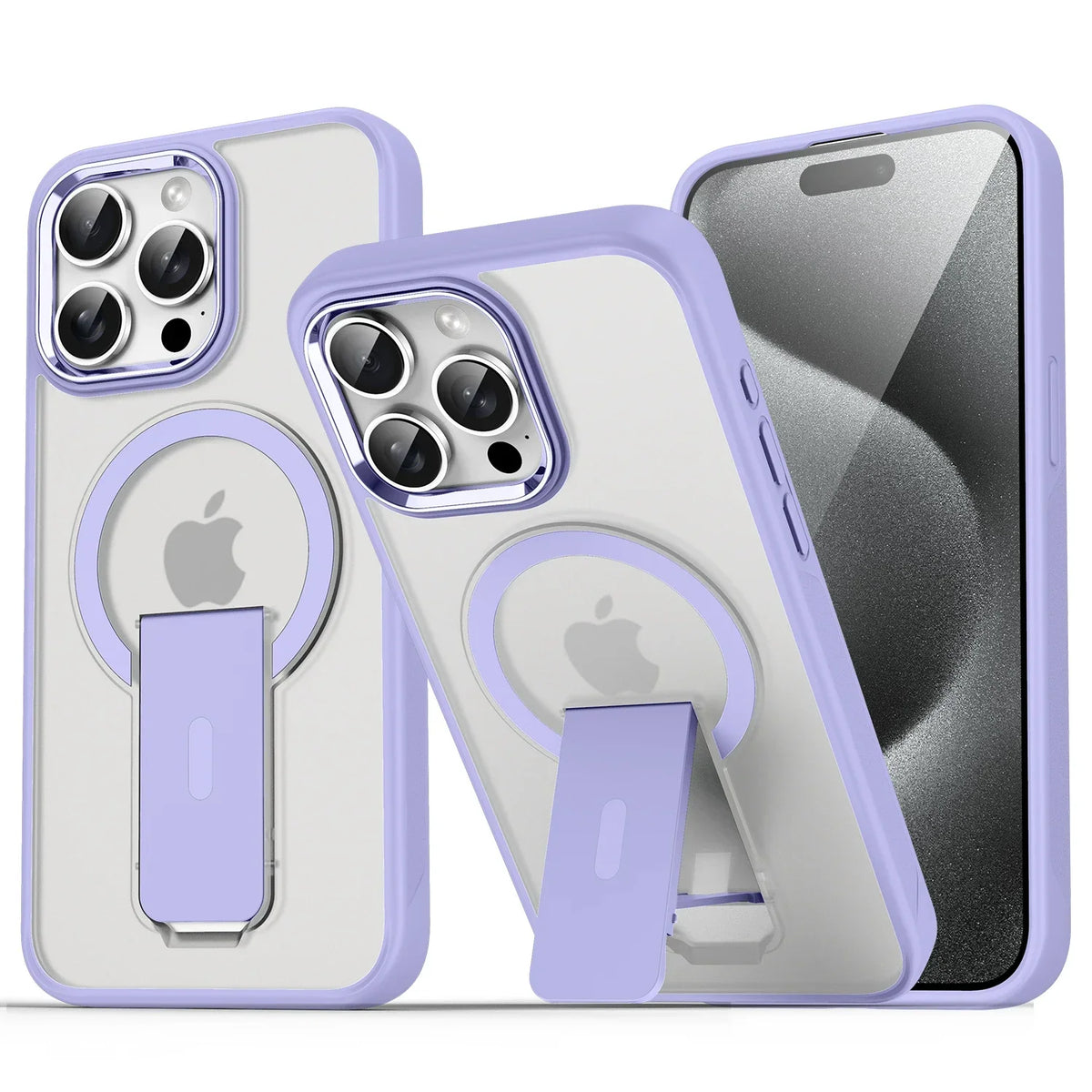 Invisible Stand Magnetic Case for iPhone