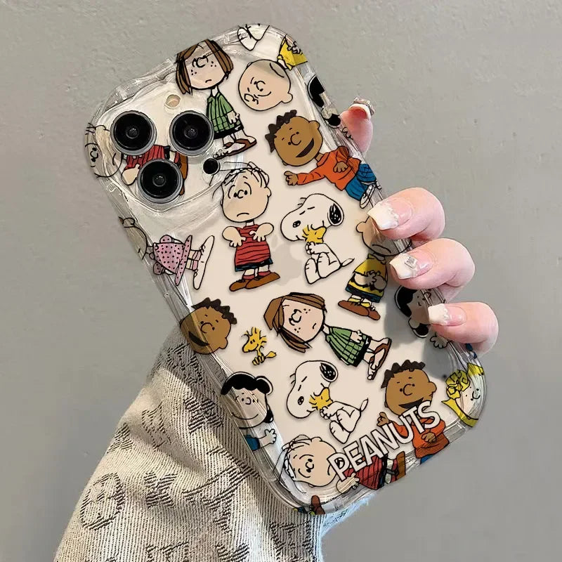 Snoopy Cartoon Phone Case for iPhone