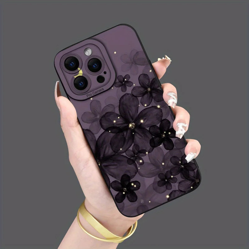 Floral Silicone Phone Case