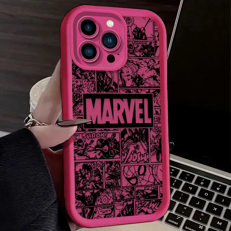 Marvel Comics Silicone Phone Case