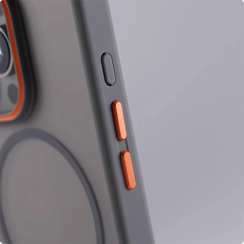 Matte Translucent Magnetic Phone Case