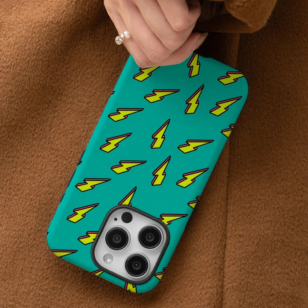 Yellow Lightning Phone Case