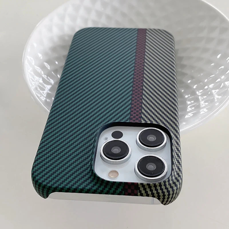 Carbon Fiber Frameless Shockproof Case
