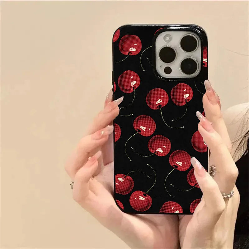 Cherry Pattern Phone Case for iPhone