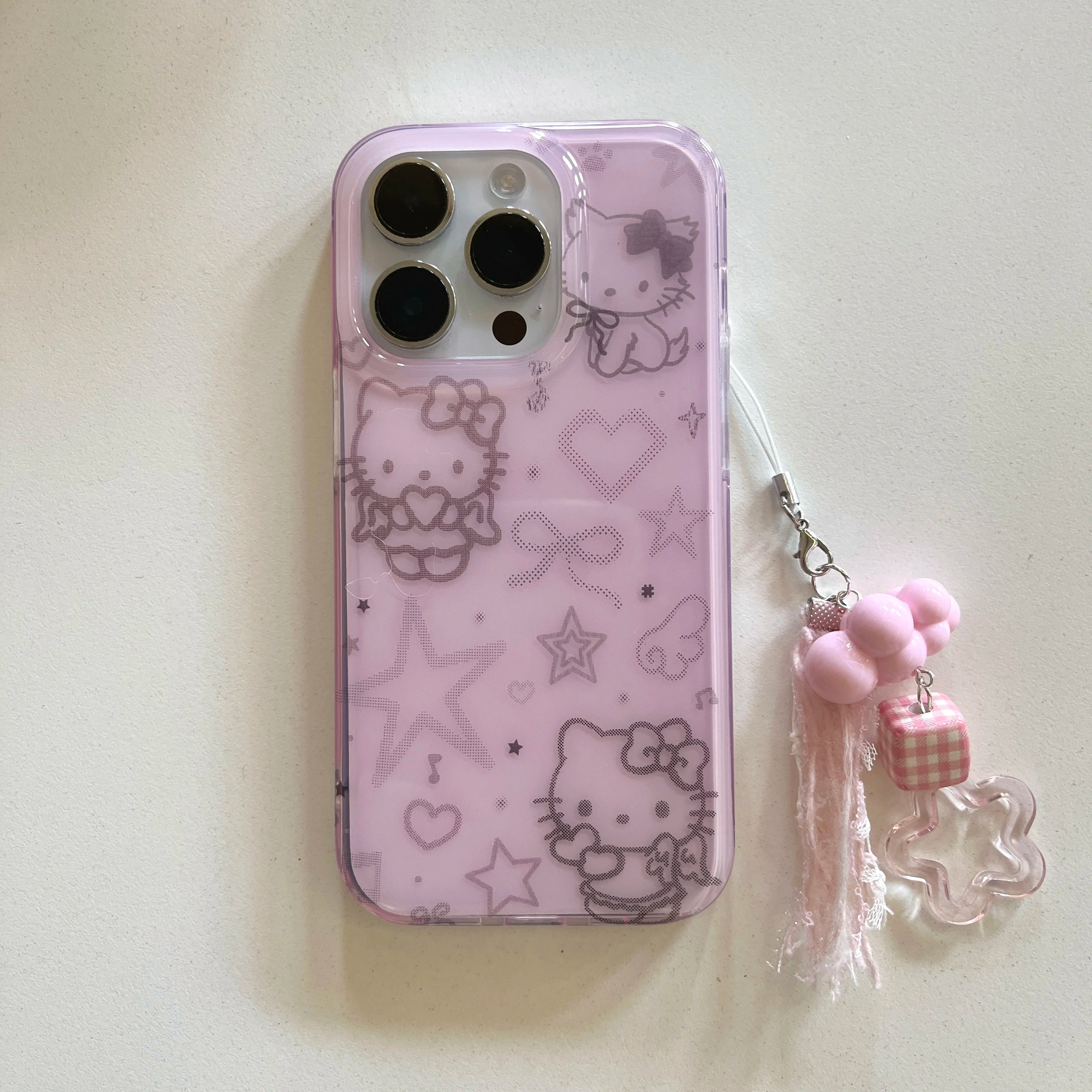 Hello Kitty Glitter Phone Case