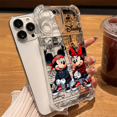 Mickey & Minnie Clear Phone Case