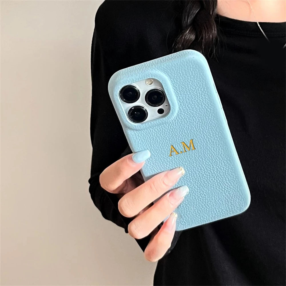 Custom Leather Case for iPhone