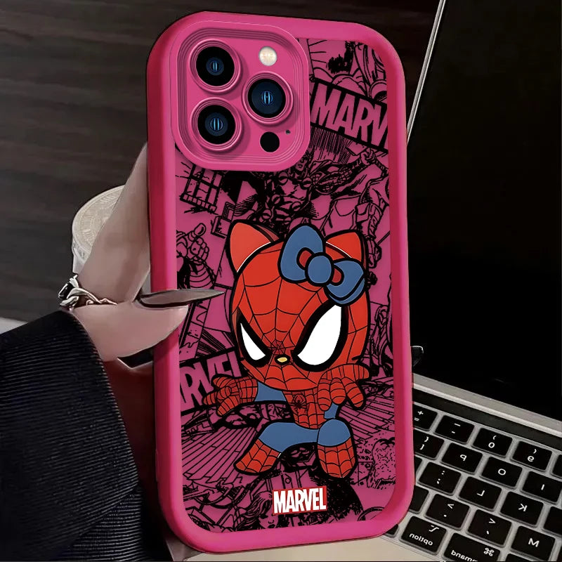 Spider-Man & Hello Kitty Phone Case