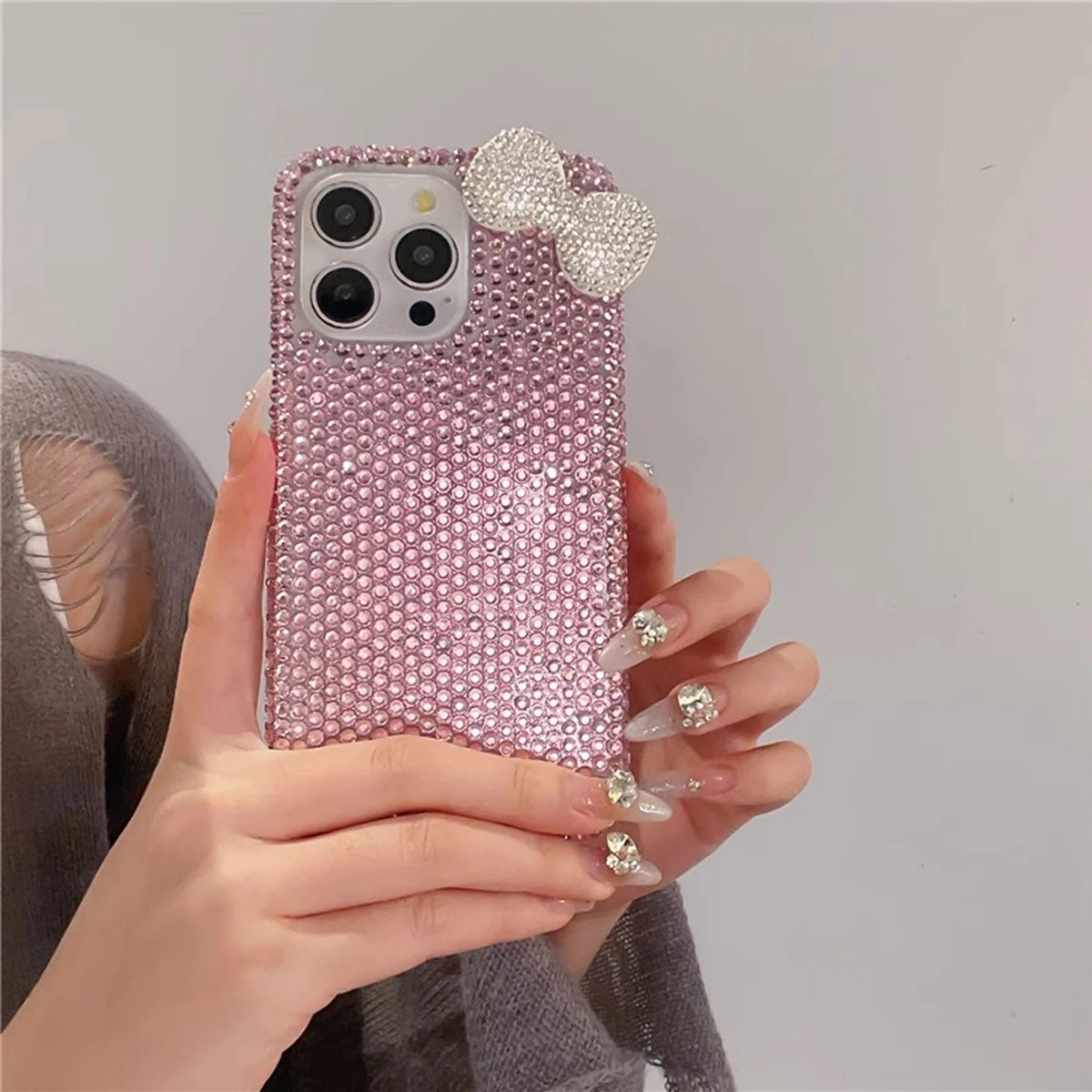 Diamond Bow Case for iPhone