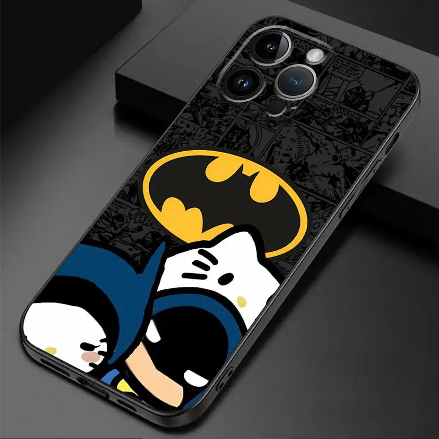 Hello Kitty × Batman iPhone Case