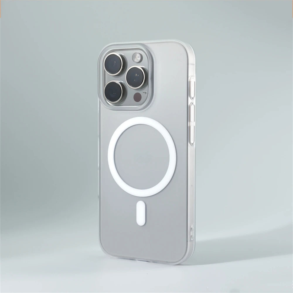 Ultra Thin 1.0mm Matte Magnetic Case for iPhone