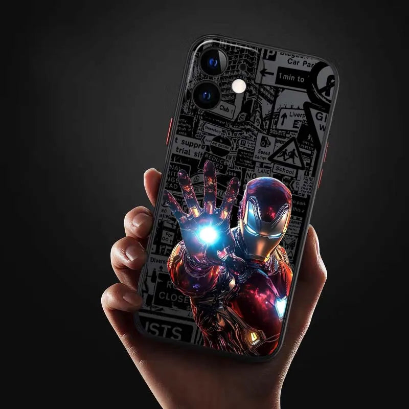 Marvel Deadpool Groot Matte Clear Phone Case