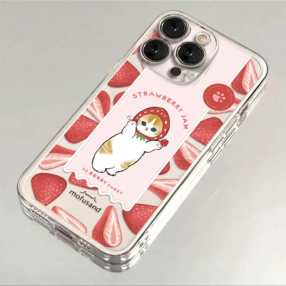 Cute Mofusand Cat Phone Case