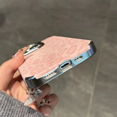 Leopard Print Leather Phone Case