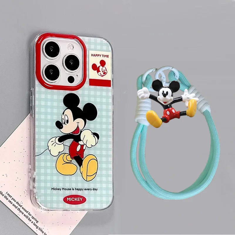 Mickey Pendant Grid Phone Case