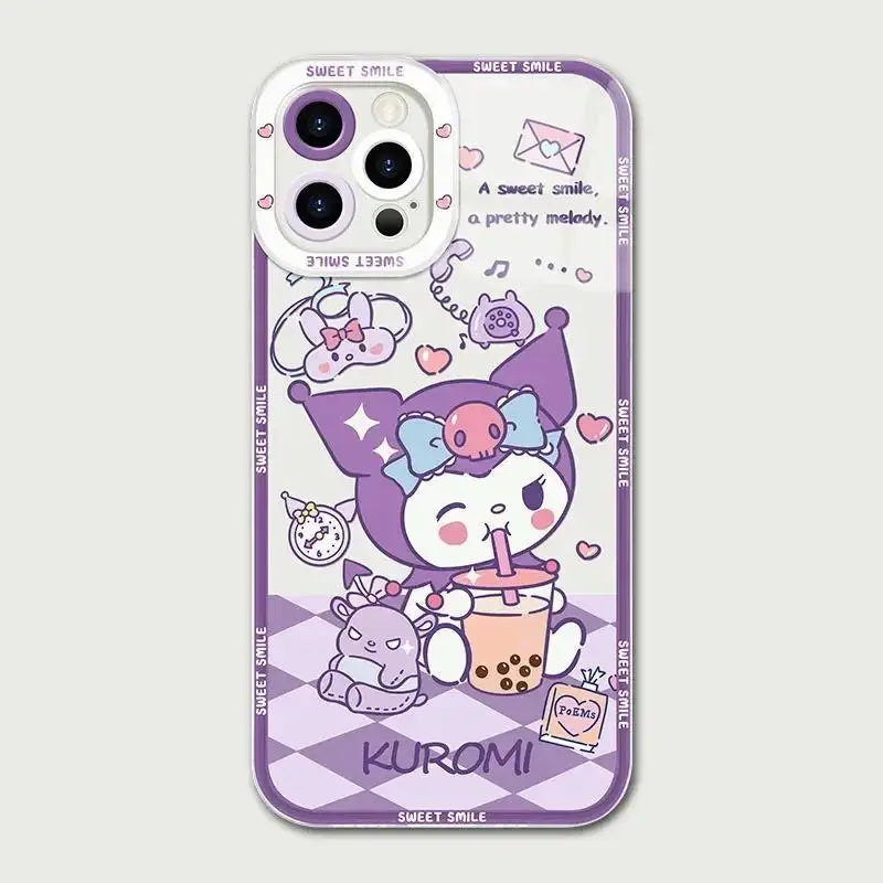 My Melody Kuromi Cinnamoroll Case for iPhone