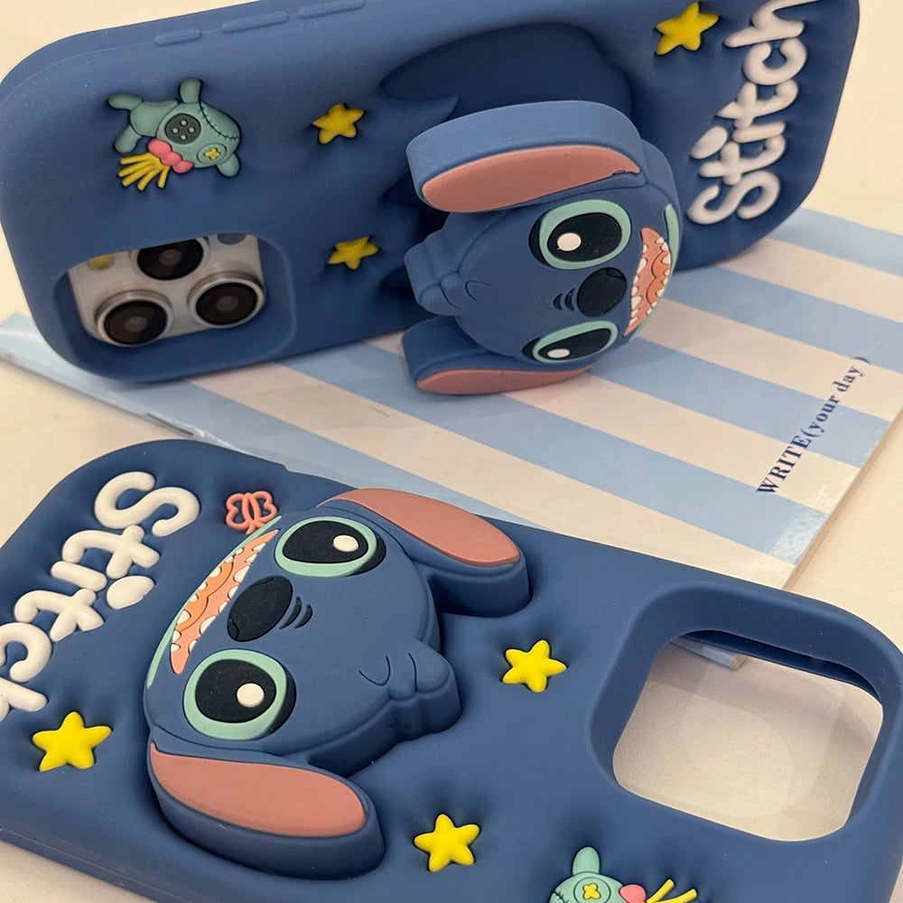 3D Stitch Grip Silicone Phone Case